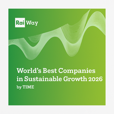 Rai Way among the 500 most sustainable companies in the world according to TIME