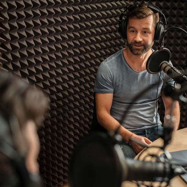 man in radio Rai Way