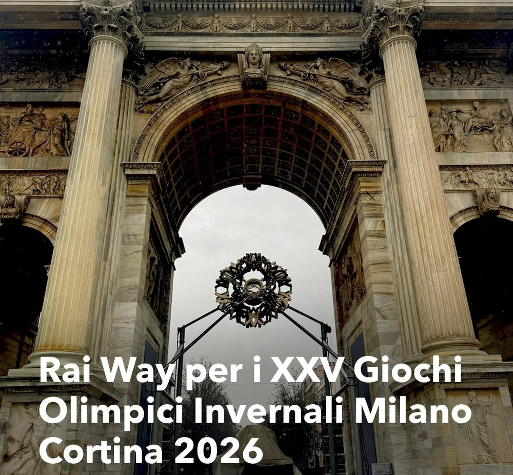 Rai Way per Milano-Cortina 2026: quando il racconto prende forma, la rete deve essere già pronta